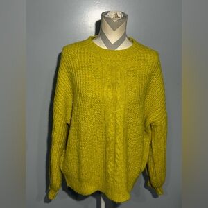 Molly Bracken Vibrant Yellow Knit Sweater